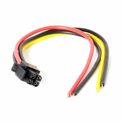 Heatproof 4 Pin Molex Power Adapter Cable Multipurpose Durable