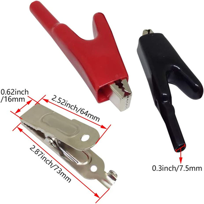 Durable 50A Crocodile Clips Electrical For Car Battery Charger
