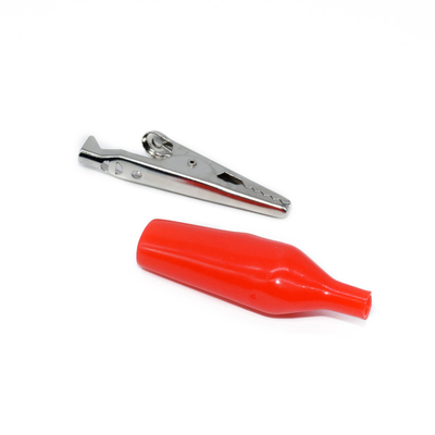 Multicolor 10A Insulated Alligator Clips Stable For Testing Probe Meter