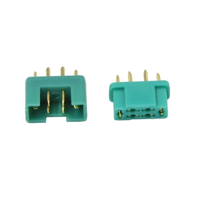 ABS Stable RC Battery Connectors Green Color For Charging And Power Supply