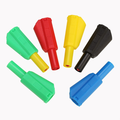 Shrouded 4mm RC Battery Connectors Multipurpose Red Black Color