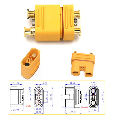 Male Female Brass AS150U Connector plug For RC Racing FPV Drone