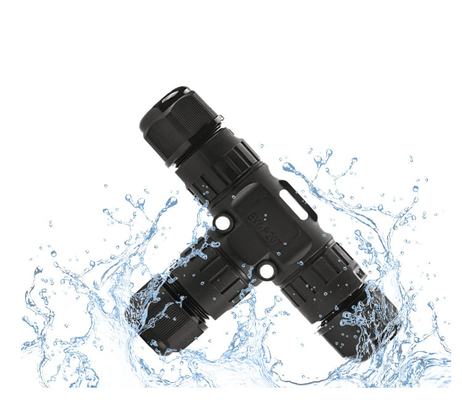 Underground T Shape Connector IP68 Waterproof Junction Box Connectors Quick Installation