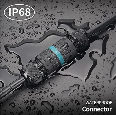 IP68 Waterproof Quick Connector 2 Way 3 Core Electrical Junction Wire Connector