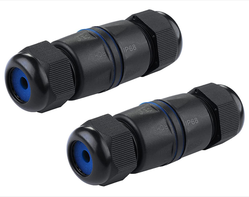 2 Pack Waterproof RJ45 Connector IP68 Cat6/Cat5E/Cat5 Shielded For Outdoor Ethernet