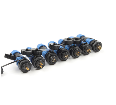 SP13 IP68 Waterproof Connector Male / Female Aviation Plug Socket