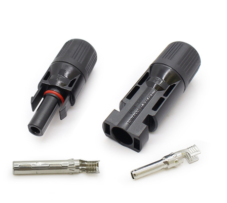 TUV Waterproof IP67 Solar PV Wire Connectors Male Female PPO Insulation