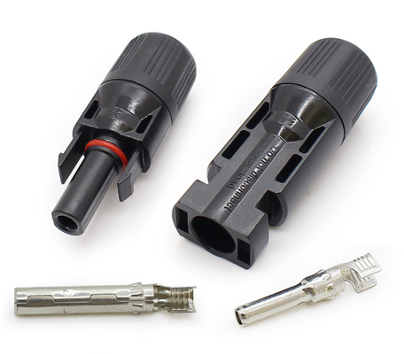 TUV Waterproof IP67 Solar PV Wire Connectors Male Female PPO Insulation