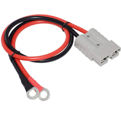 10AWG Battery Adapter Cable with O-Type Terminal and 45A Connector 1 m