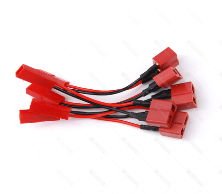 Male JST BEC to Male Deans T Connector Battery Adapter Cable For LiPo Battery