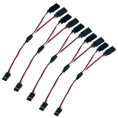 Low Voltage RC Servo Extension Cable JR / Futaba 1 Male To 2 Female Y Lead