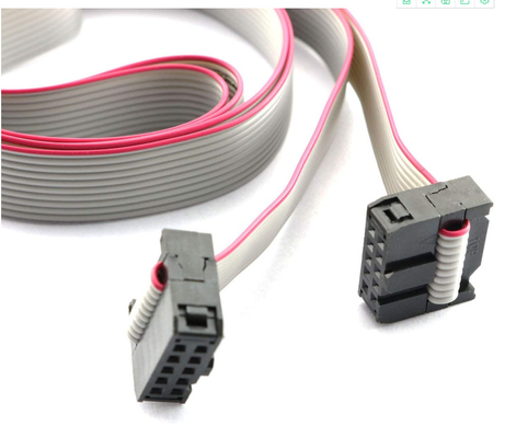 Flat Ribbon Cable 2.54mm Pitch 2 Row 10 Pin Female to Female Wires IDC Ribbon Connector Cable