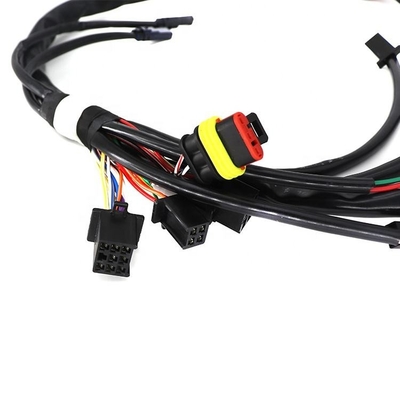 OEM Electrical Motorcycle Wire Harness Customized Length Color