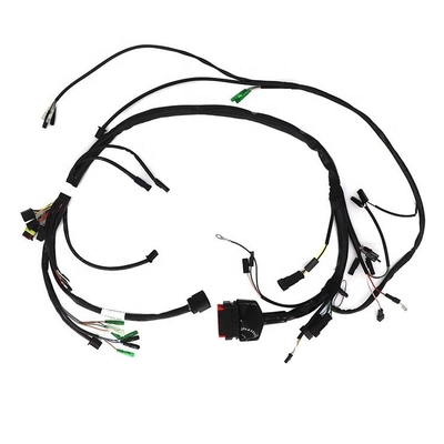 OEM Electrical Motorcycle Wire Harness Customized Length Color