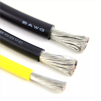 ROHS 35mm2 Kabel Silikon Fleksibel Tembaga Kaleng 7000/0.08 2AWG