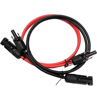 Kabel Ekstensi Panel Surya Tahan Air IP68 Fotovoltaik 6mm² 10AWG